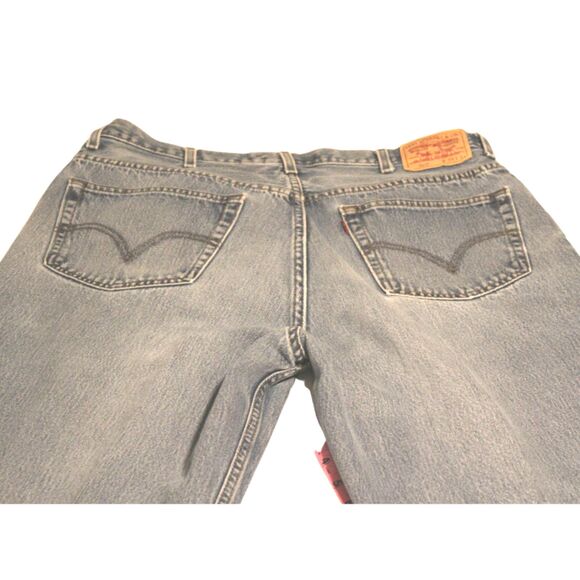 Vintage Men's Levi Strauss 560 Jeans Pants | Light Wash | Tapered Leg | 38 x 34 - Picture 4 of 9